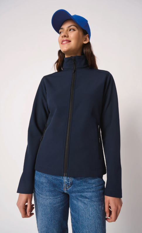 Casaco softshell 2 camadas de senhora